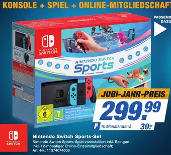 Expert Technomarkt Nintendo Switch Sports-Set Angebot