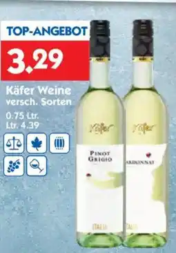 Hol'ab Getränkemarkt Käfer Weine Angebot