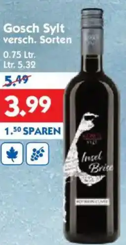 Hol'ab Getränkemarkt Gosch Sylt Angebot