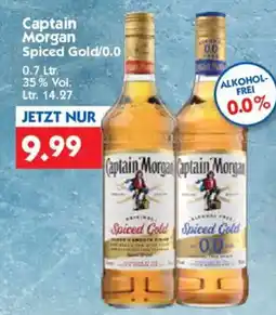 Hol'ab Getränkemarkt Captain Morgan Spiced Gold/0.0 Angebot