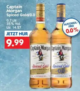 Hol'ab Getränkemarkt Captain Morgan Spiced Gold/0.0 Angebot