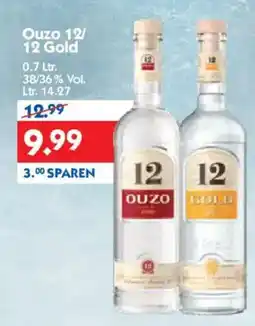 Hol'ab Getränkemarkt Ouzo 12/ 12 Gold Angebot