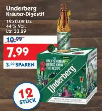 Hol'ab Getränkemarkt Underberg Kräuter-Digestif Angebot