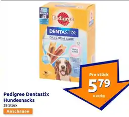 Action Pedigree Dentastix Hundesnacks Angebot