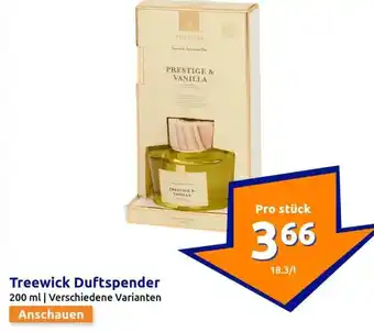 Action Treewick Duftspender Angebot