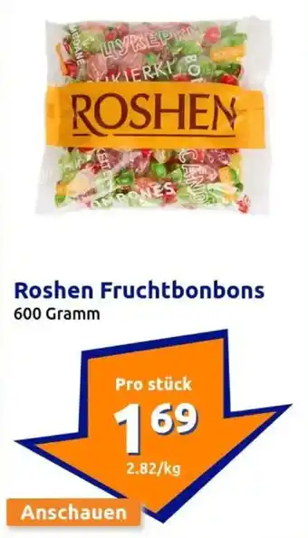 Action Roshen Fruchtbonbons Angebot