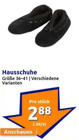 Action Hausschuhe Angebot