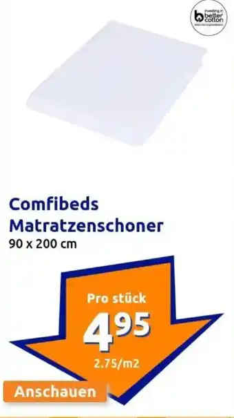 Action Comfibeds Matratzenschoner Angebot