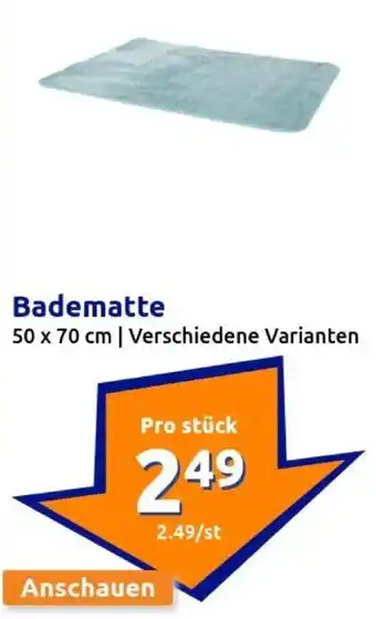 Action Badematte Angebot