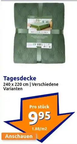 Action Tagesdecke Angebot