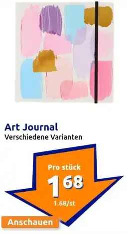 Action Art Journal Angebot