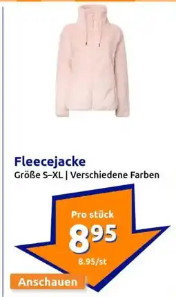 Action Fleecejacke Angebot