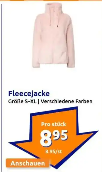 Action Fleecejacke Angebot