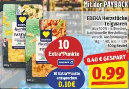 NP Discount EDEKA Herzstücke Teigwaren Angebot