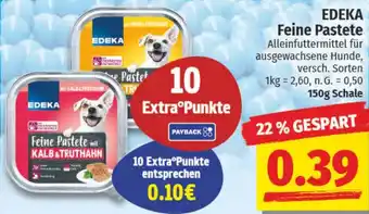 NP Discount EDEKA Feine Pastete Angebot