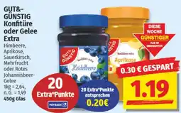 NP Discount GUT&GÜNSTIG Konfitüre oder Gelee Extra Angebot