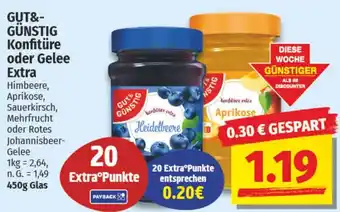 NP Discount GUT&GÜNSTIG Konfitüre oder Gelee Extra Angebot