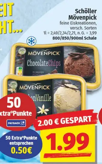 NP Discount Schöller Mövenpick Angebot