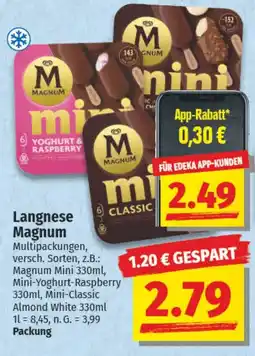 NP Discount Langnese Magnum Angebot