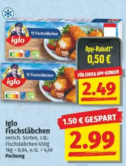 NP Discount Iglo Fischstäbchen Angebot