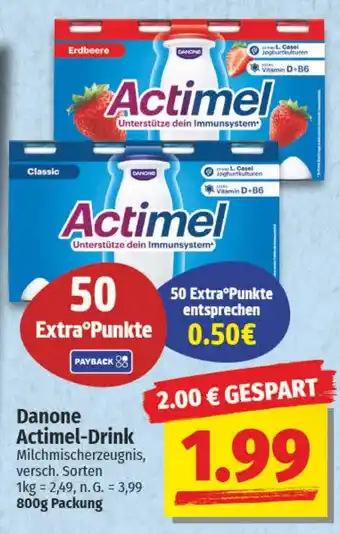 NP Discount Danone Actimel-Drink Angebot