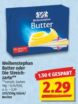 NP Discount Weihenstephan Butter oder Die Streichzarte Angebot