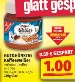 NP Discount GUT&GÜNSTIG Kaffeeweißer Angebot