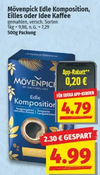 NP Discount Mövenpick Edle Komposition, Eilles oder Idee Kaffee Angebot