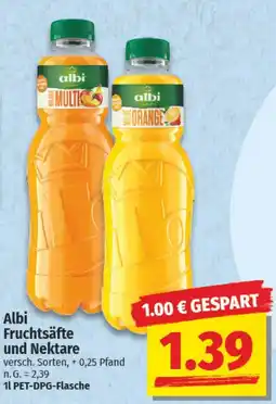 NP Discount albi Fruchtsäfte und Nektare Angebot