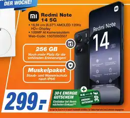 K+B Expert Xiaomi Redmi Note 14 5G Angebot