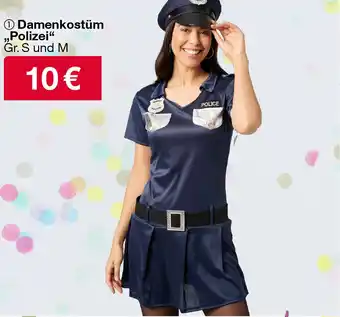 Woolworth Damenkostüm „Polizei" Angebot