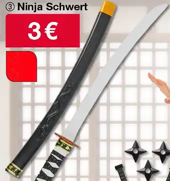 Woolworth Ninja Schwert Angebot