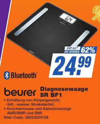 K+B Expert beurer Diagnosewaage SR BF1 Angebot