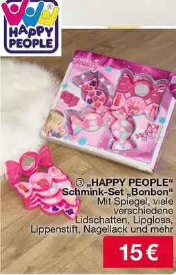 Woolworth ,,HAPPY PEOPLE" Schmink-Set,,Bonbon" Angebot