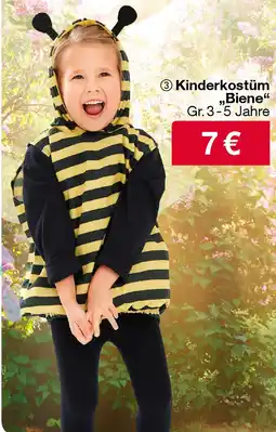 Woolworth Kinderkostüm „,Biene" Angebot