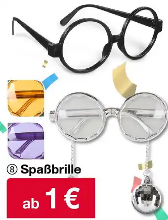 Woolworth Spaßbrille Angebot