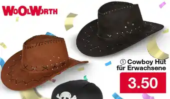 Woolworth Cowboy Hut für Erwachsene Angebot