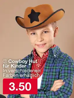 Woolworth Cowboy Hut für Kinder Angebot