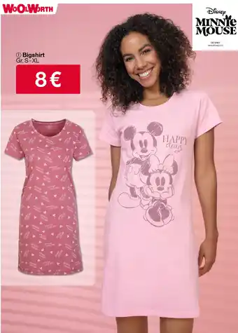 Woolworth Bigshirt Angebot