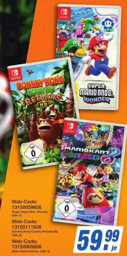 K+B Expert NINTENDO SWITCH Spiele Angebot