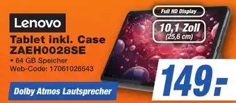 K+B Expert Lenovo Tablet inkl. Case ZAEHO028SE Angebot