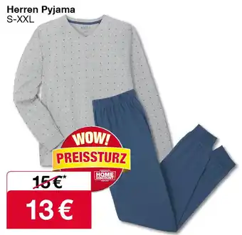 Woolworth Herren Pyjama S-XXL Angebot