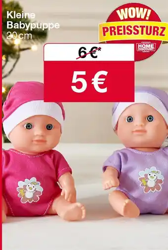 Woolworth Kleine Babypuppe 20cm Angebot