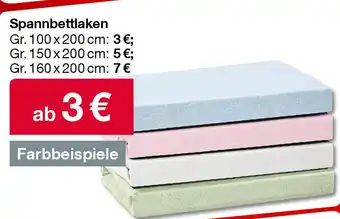 Woolworth Spannbettlaken Angebot