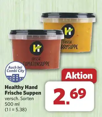 Combi Healthy Hand Frische Suppen Angebot