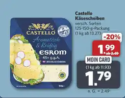 Combi Castello Käsescheiben Angebot