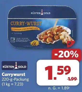 Combi KÜSTEN GOLD Currywurst Angebot