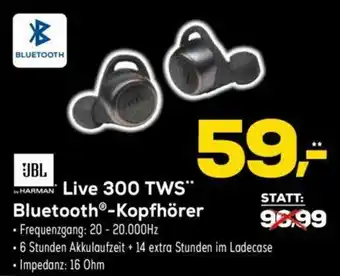 Euronics JBL Live 300 TWS Bluetooth Kopfhörer Angebot