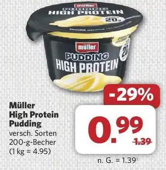 Combi Müller High Protein Pudding Angebot