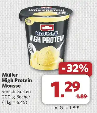 Combi Müller High Protein Mousse Angebot